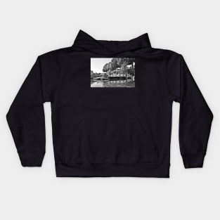 Regent's Canal at Little Venice, London Kids Hoodie